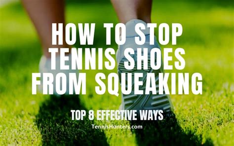 stop tennis shoes from squeaking.